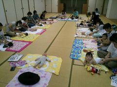 紀の川市でベビーマッサージ教室でした♪