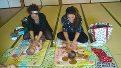 北山産婦人科でご出産されたママのためのベビーマッサージ教室♪