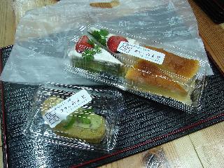 本日のケーキ