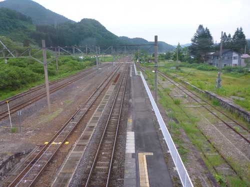 奥羽線硲ケ関駅
