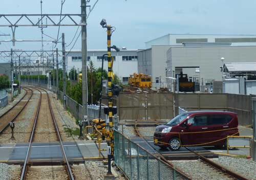 山陽電鉄中八木駅保線区