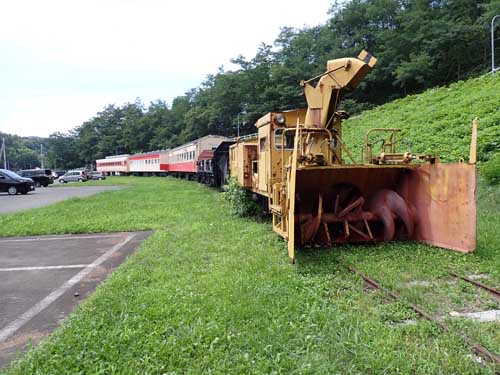 幌内線幌内駅　鉄道記念施設２