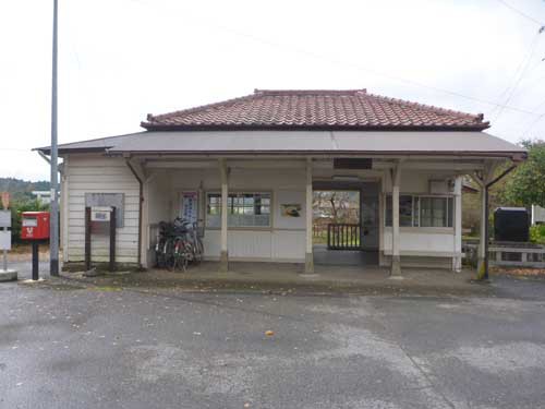 小湊鉄道上総鶴舞駅