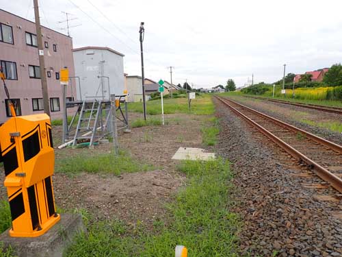 室蘭線由仁駅