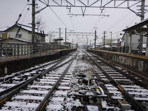 飯田線沢渡駅