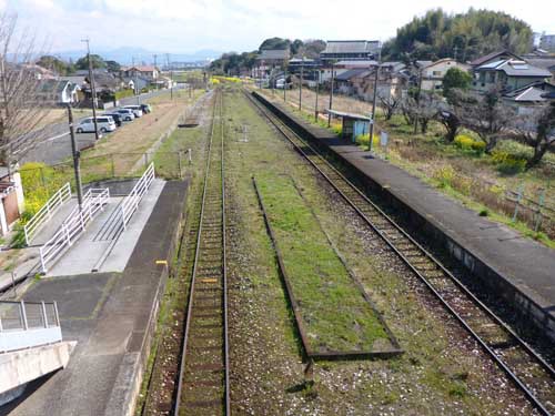 伊田線糒駅