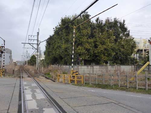 近鉄養老線河間（廃）駅