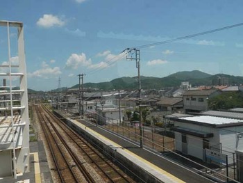 山陽線東岡山駅
