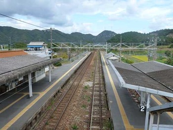 山陽線熊山駅