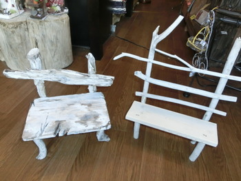 新商品　ウッド椅子（アンティーク）