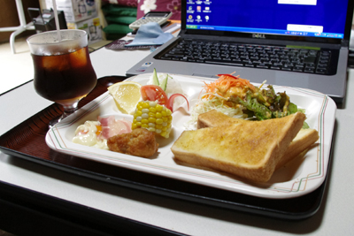 今日の朝ごはん
