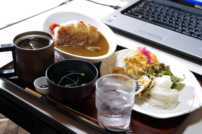 今日のお昼ご飯「カレー」