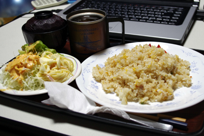 今日のお昼ご飯「焼き飯」