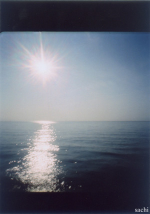 Pinholeで加太の海。