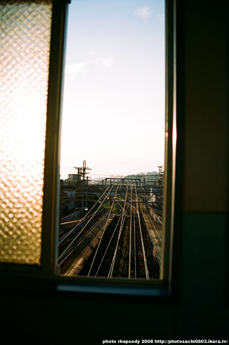 駅舎。