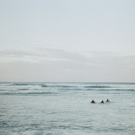 calm sea...