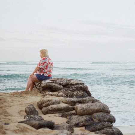 calm sea...