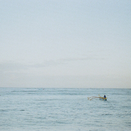 calm sea...