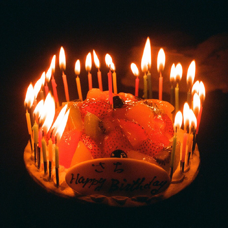 お誕生日の出来事。