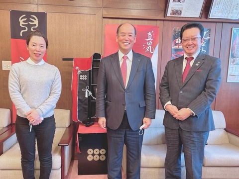 九度山町・岡本章町長と