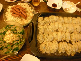 夕食は~~~
