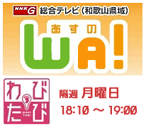 NHK G 総合テレビ あすのWA! わびたび