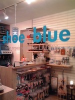 shoe blue