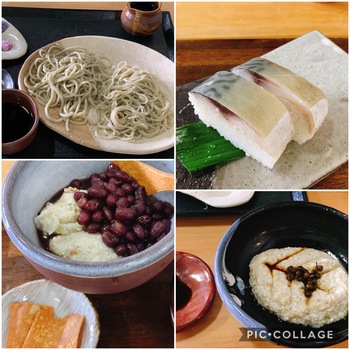 手打ちそば食べに