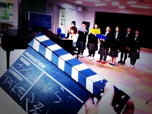 PV撮影二日目＠りら創造芸術専修高等学校