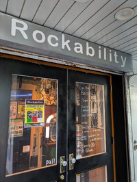 住之江区のロカビリティーさんでライブを！
