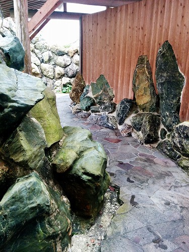 温泉の合間に仕事？