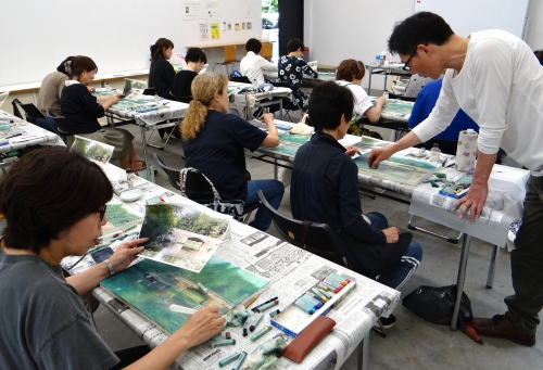 クレパス画教室開催のご報告