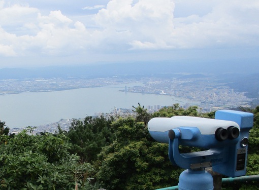 比叡山からの眺望！