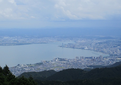比叡山からの眺望！