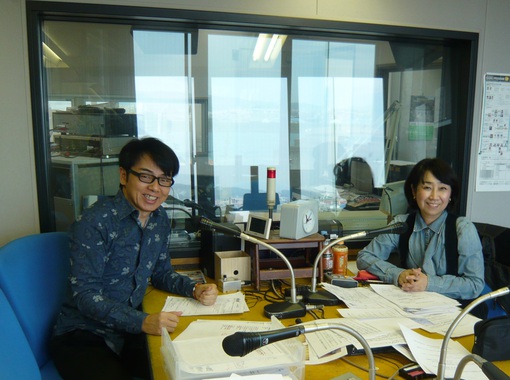 NHKラジオ第一の全国放送で！