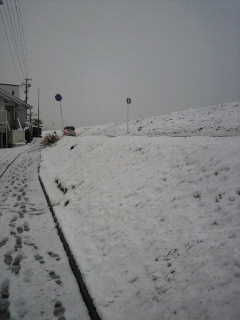 ゆ、雪国や〜(汗)
