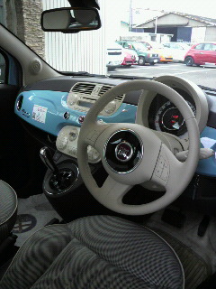 『FIAT500AZZURRA』