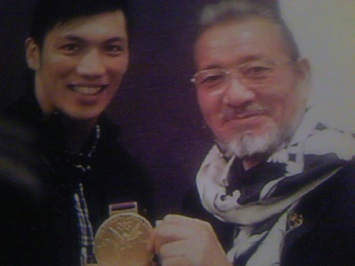 村田 諒太選手と神 太郎さん